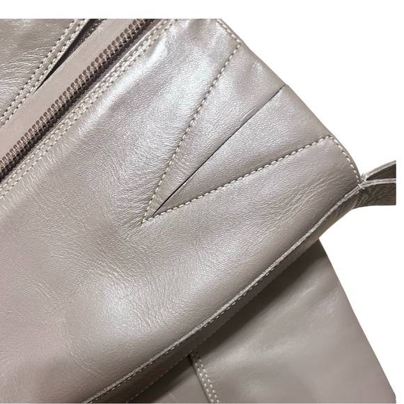 NWOB $358 Johnston and Murphy the Rleanor Knee High Taupe Leather Boots - Picture 5 of 8